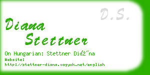 diana stettner business card